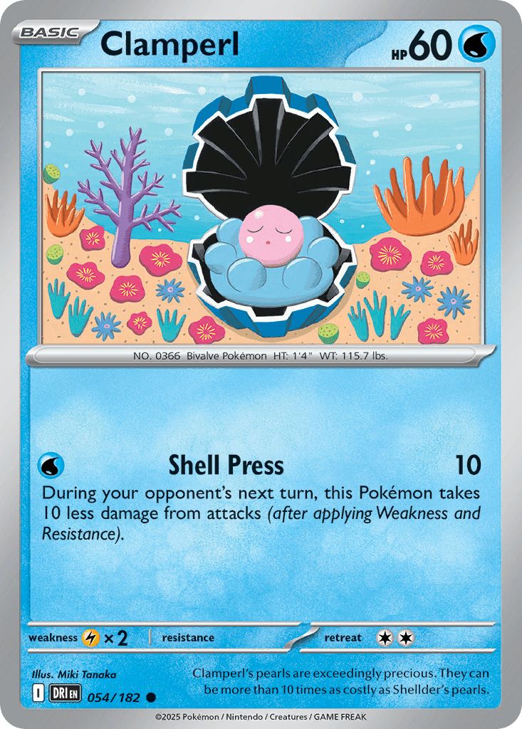Clamperl, Destined Rivals 54