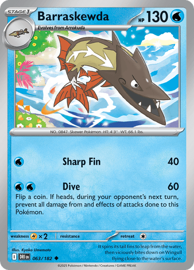 Barraskewda, Destined Rivals 63
