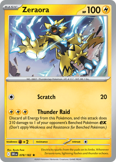 Zeraora, Destined Rivals 78