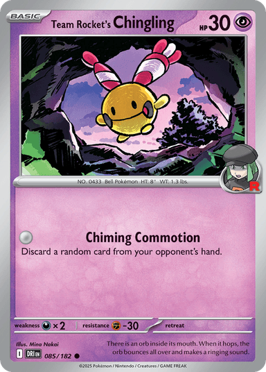 Team Rocket's Chingling, Destined Rivals 85