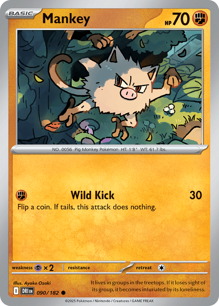 Mankey, Destined Rivals 90