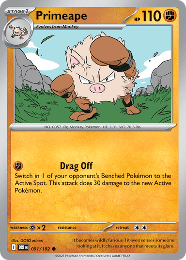 Primeape, Destined Rivals 91