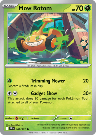 Mow Rotom, Destined Rivals 9