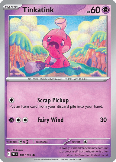 Tinkatink, Paldea Evolved 101