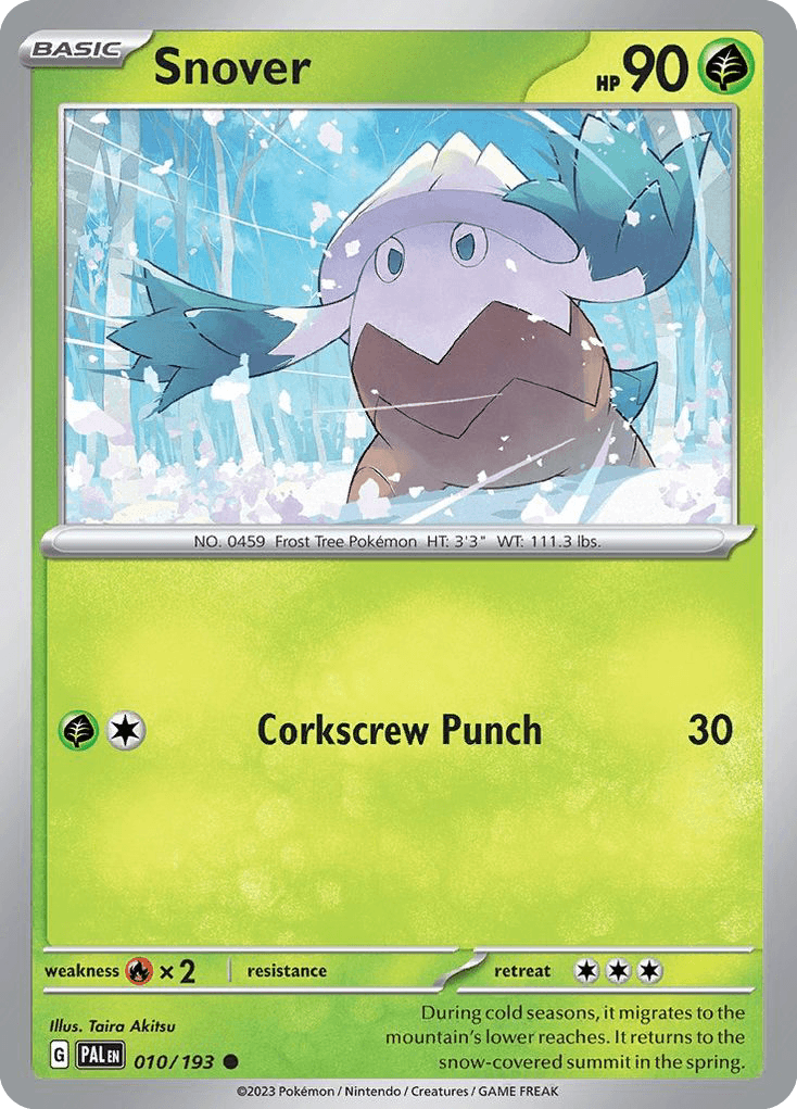 Snover, Paldea Evolved 10