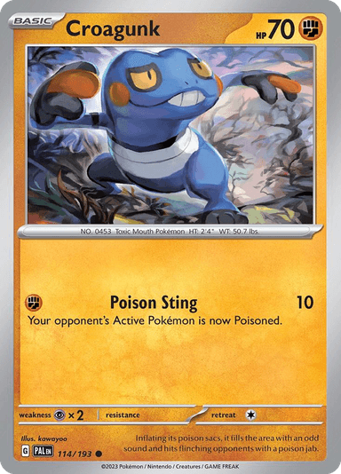 Croagunk, Paldea Evolved 114