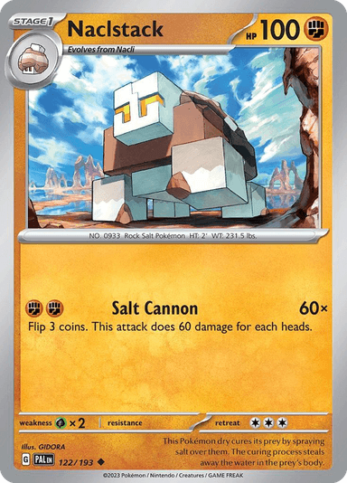 Naclstack, Paldea Evolved 122