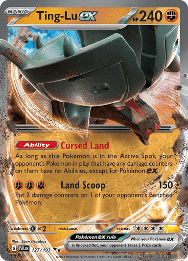 Ting-Lu ex, Paldea Evolved 127