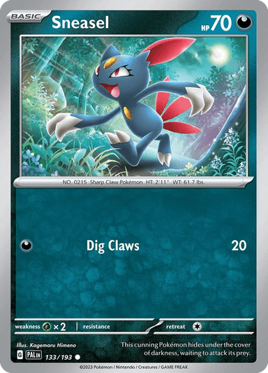Sneasel, Paldea Evolved 133