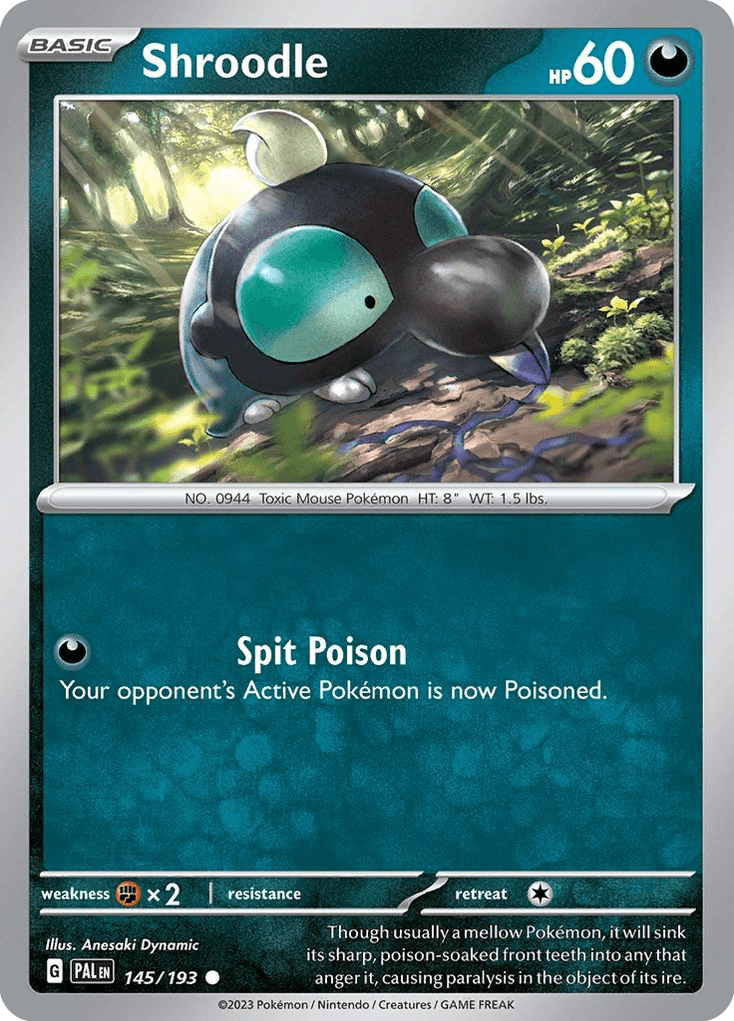 Shroodle, Paldea Evolved 145