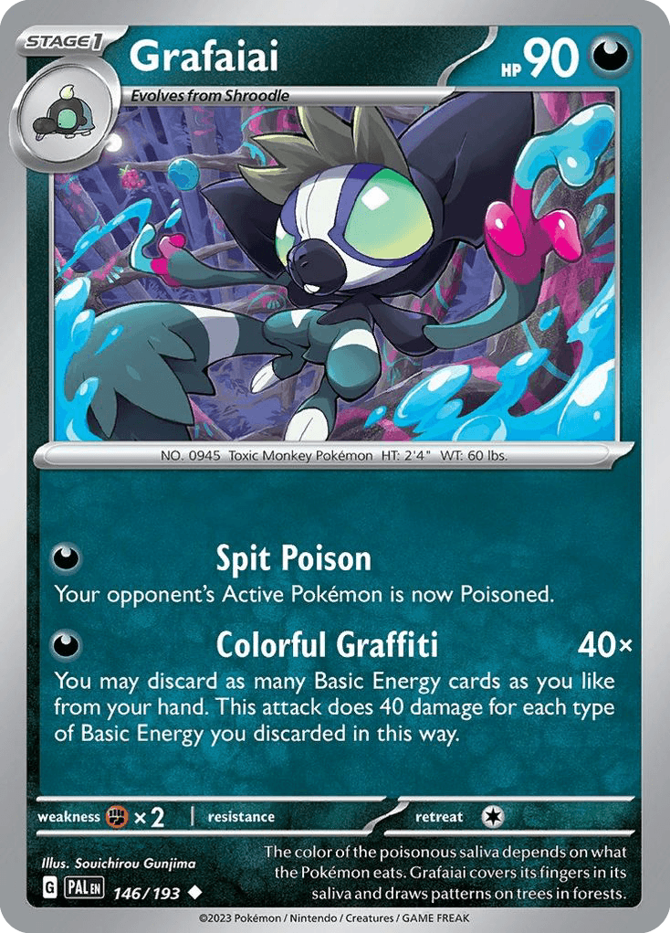 Grafaiai, Paldea Evolved 146