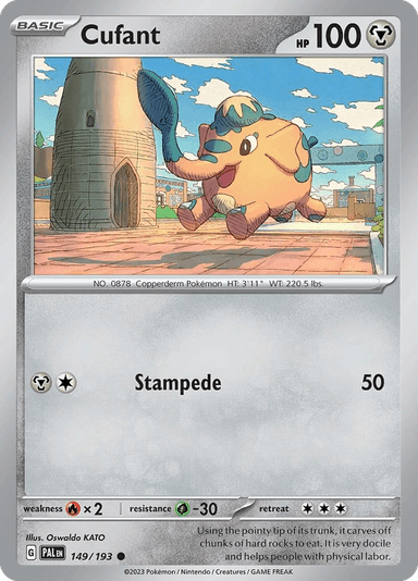 Cufant, Paldea Evolved 149