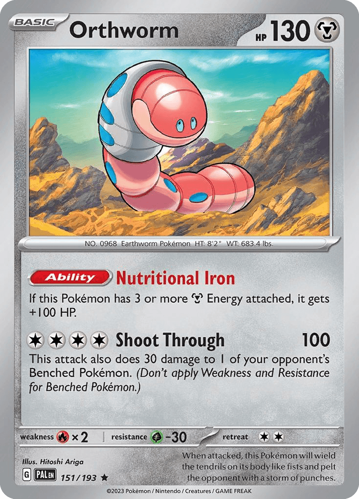Orthworm, Paldea Evolved 151