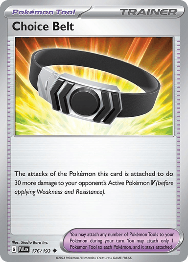 Choice Belt, Paldea Evolved 176