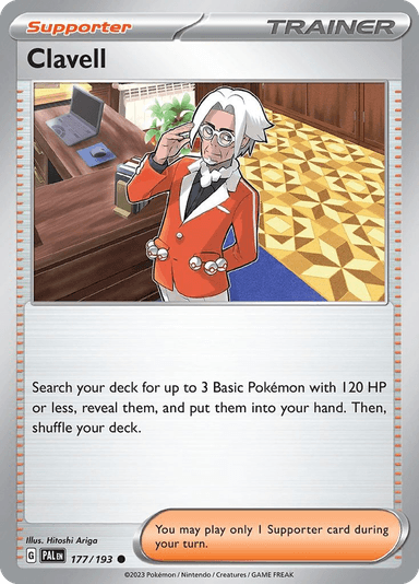 Clavell, Paldea Evolved 177