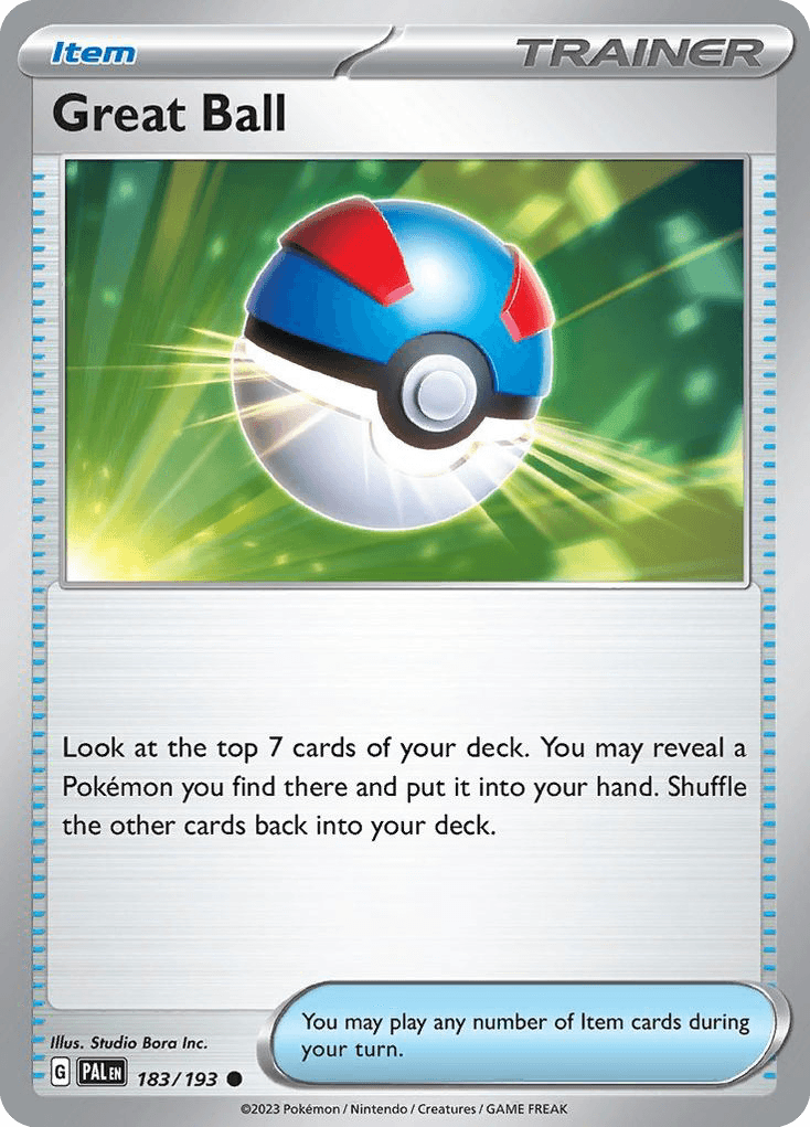 Great Ball, Paldea Evolved 183