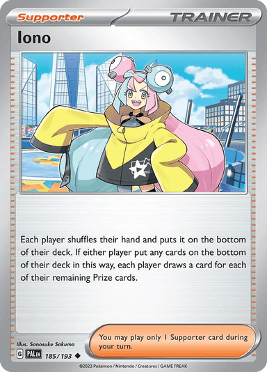 Iono, Paldea Evolved 185