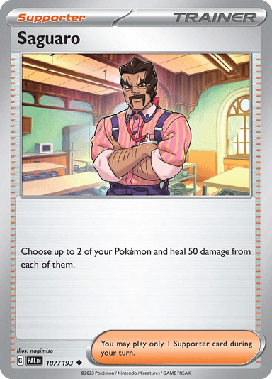 Saguaro, Paldea Evolved 187