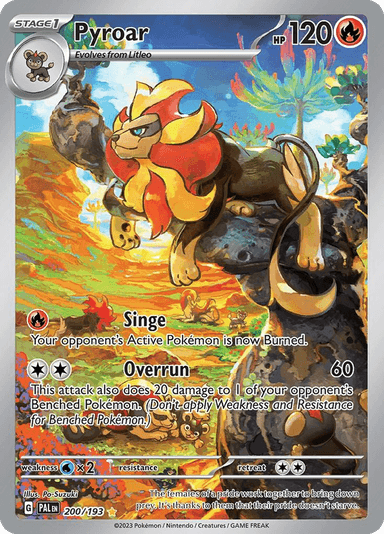 Pyroar, Paldea Evolved 200