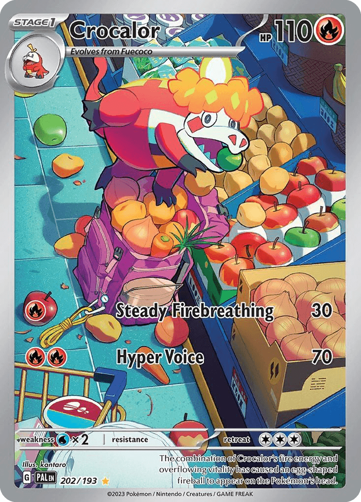 Crocalor, Paldea Evolved 202