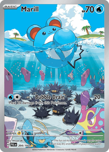 Marill, Paldea Evolved 204