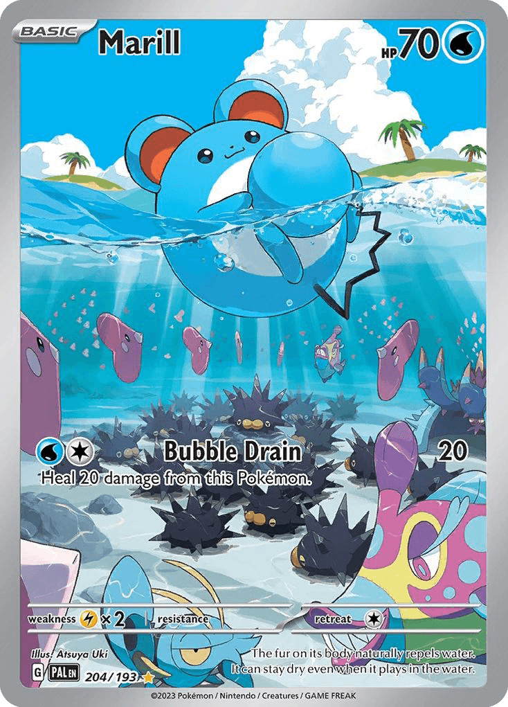 Marill, Paldea Evolved 204