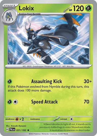 Lokix, Paldea Evolved 21