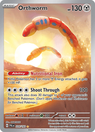 Orthworm, Paldea Evolved 224
