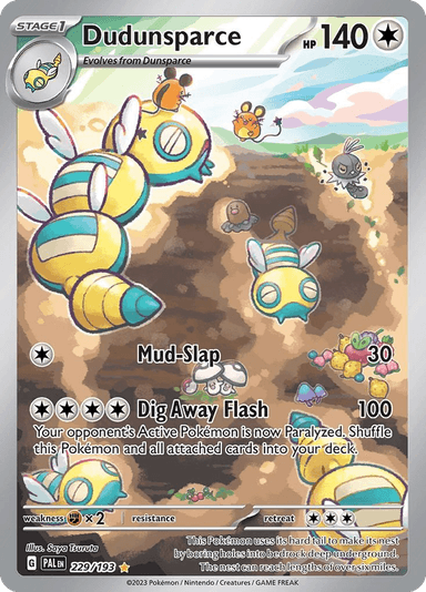 Dudunsparce, Paldea Evolved 229