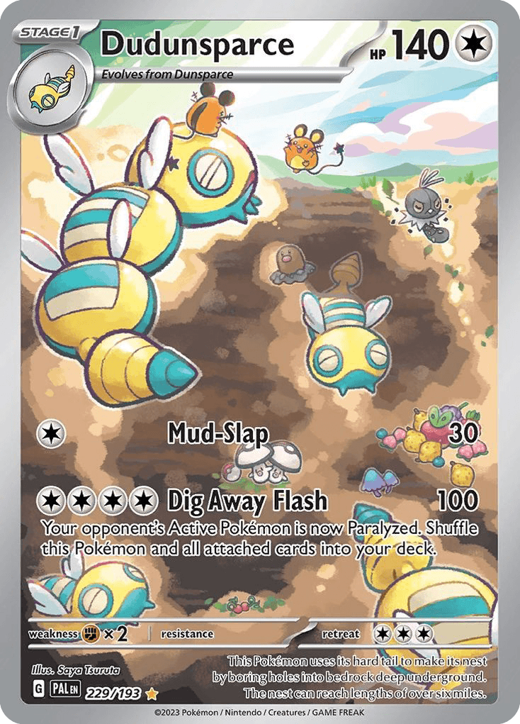 Dudunsparce, Paldea Evolved 229