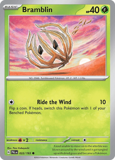 Bramblin, Paldea Evolved 22
