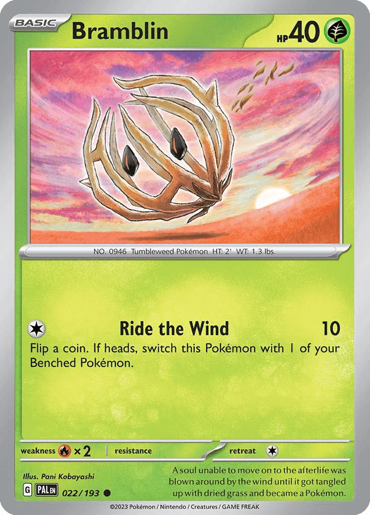 Bramblin, Paldea Evolved 22