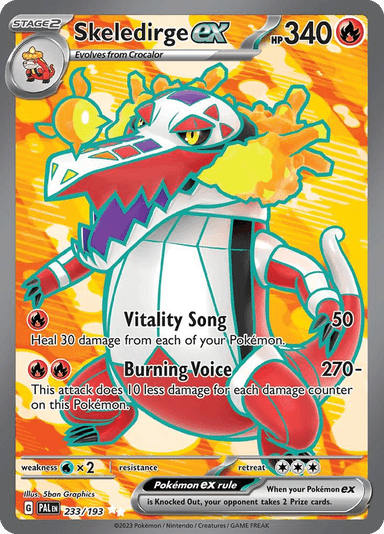 Skeledirge ex, Paldea Evolved 233