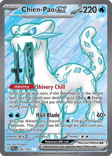 Chien-Pao ex, Paldea Evolved 236