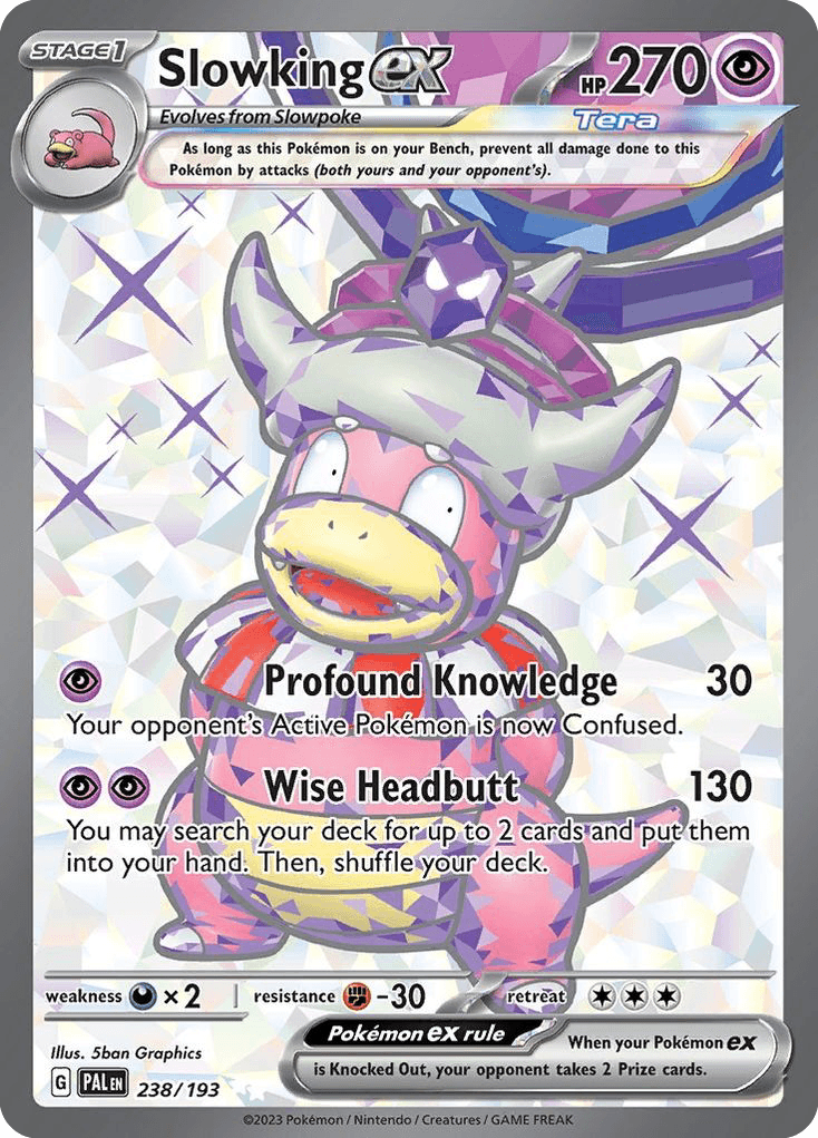 Slowking ex, Paldea Evolved 238