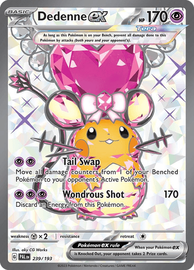 Dedenne ex, Paldea Evolved 239
