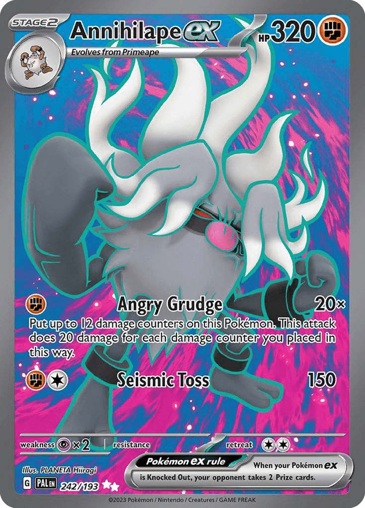 Annihilape ex, Paldea Evolved 242