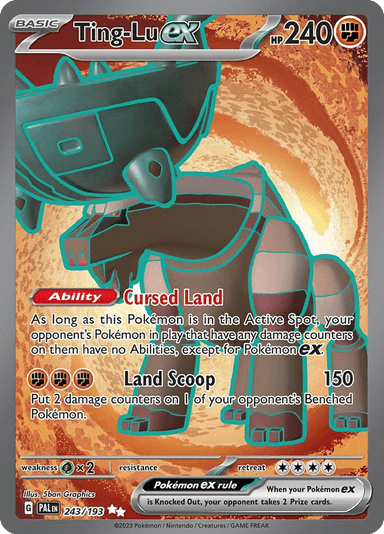 Ting-Lu ex, Paldea Evolved 243