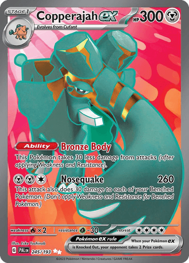 Copperajah ex, Paldea Evolved 245