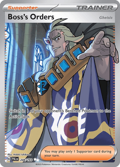 Boss's Orders (Ghetsis), Paldea Evolved 248