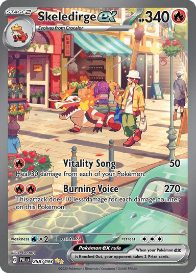 Skeledirge ex, Paldea Evolved 258