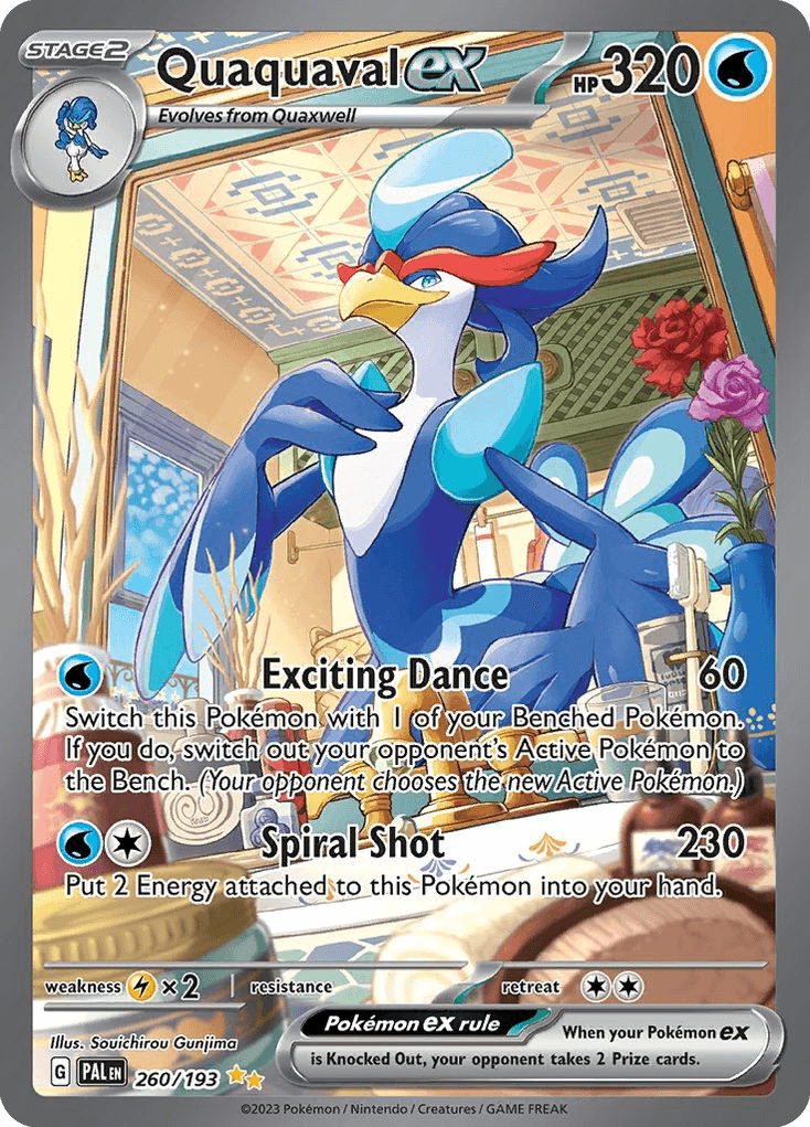 Quaquaval ex, Paldea Evolved 260