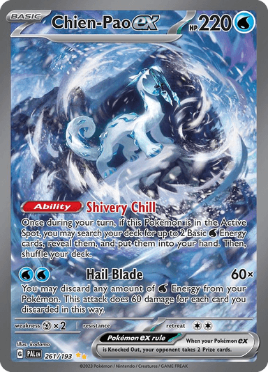 Chien-Pao ex, Paldea Evolved 261