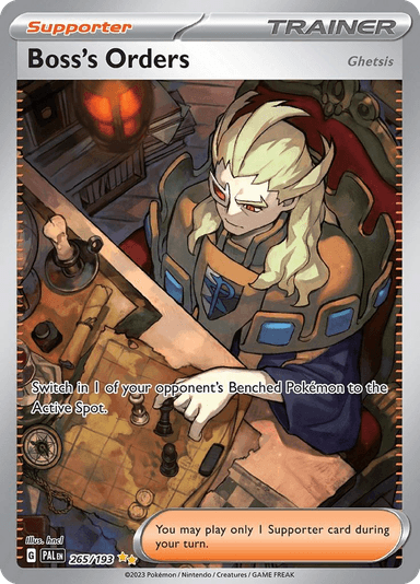 Boss's Orders (Ghetsis), Paldea Evolved 265