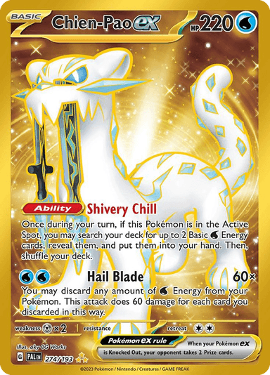 Chien-Pao ex, Paldea Evolved 274