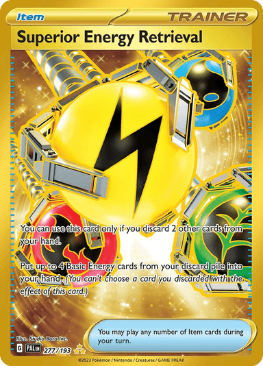 Superior Energy Retrieval, Paldea Evolved 277