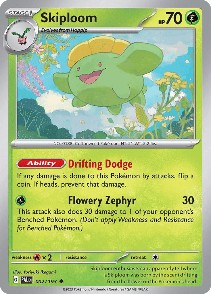 Skiploom, Paldea Evolved 2
