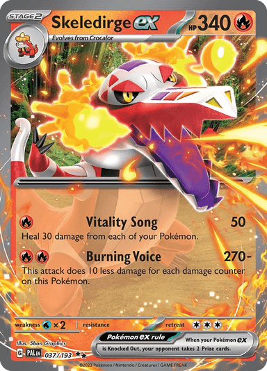 Skeledirge ex, Paldea Evolved 37