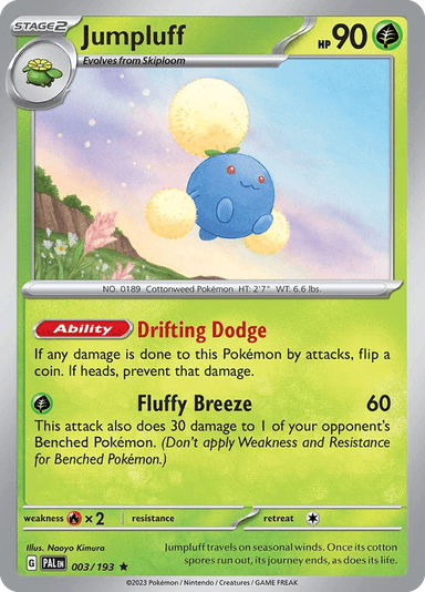 Jumpluff, Paldea Evolved 3