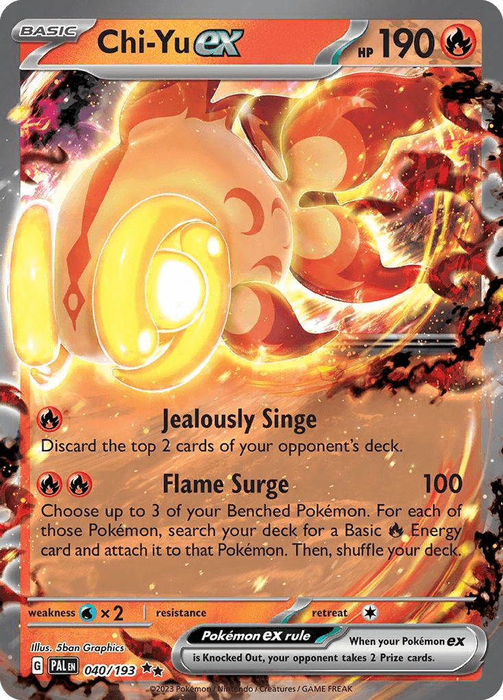 Chi-Yu ex, Paldea Evolved 40